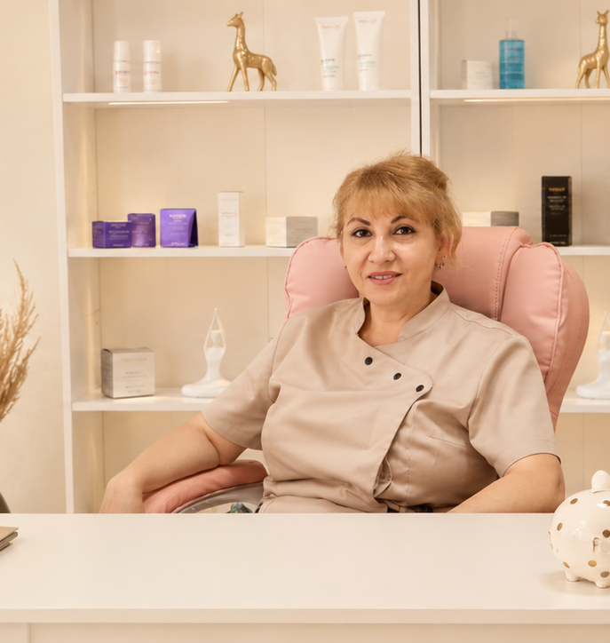 Porträt von Lala Abasova, Inhaberin von LADERMA ÄSTHETIK